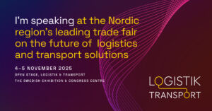 Talarbanner Logistik & Transprot 2025 Öppna scenen