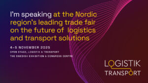 Talarbanner Logistik & Transprot 2025 Öppna scenen